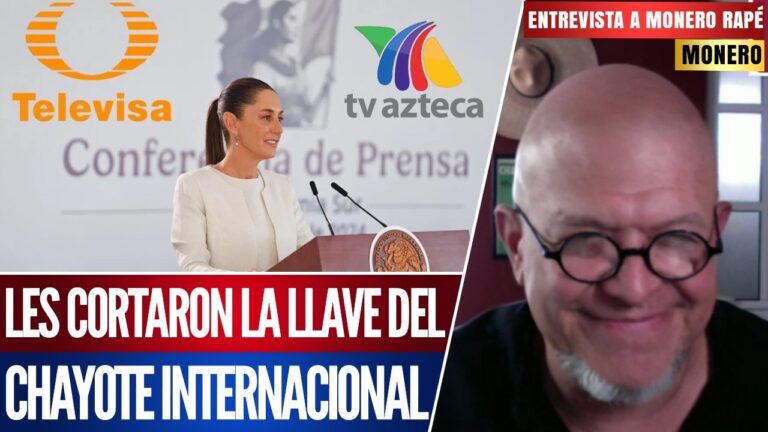 Entrevista | El castigo a Televisa y Azteca era inevitable. Monero Rapé señala que es hora de que paguen por los daños causados.