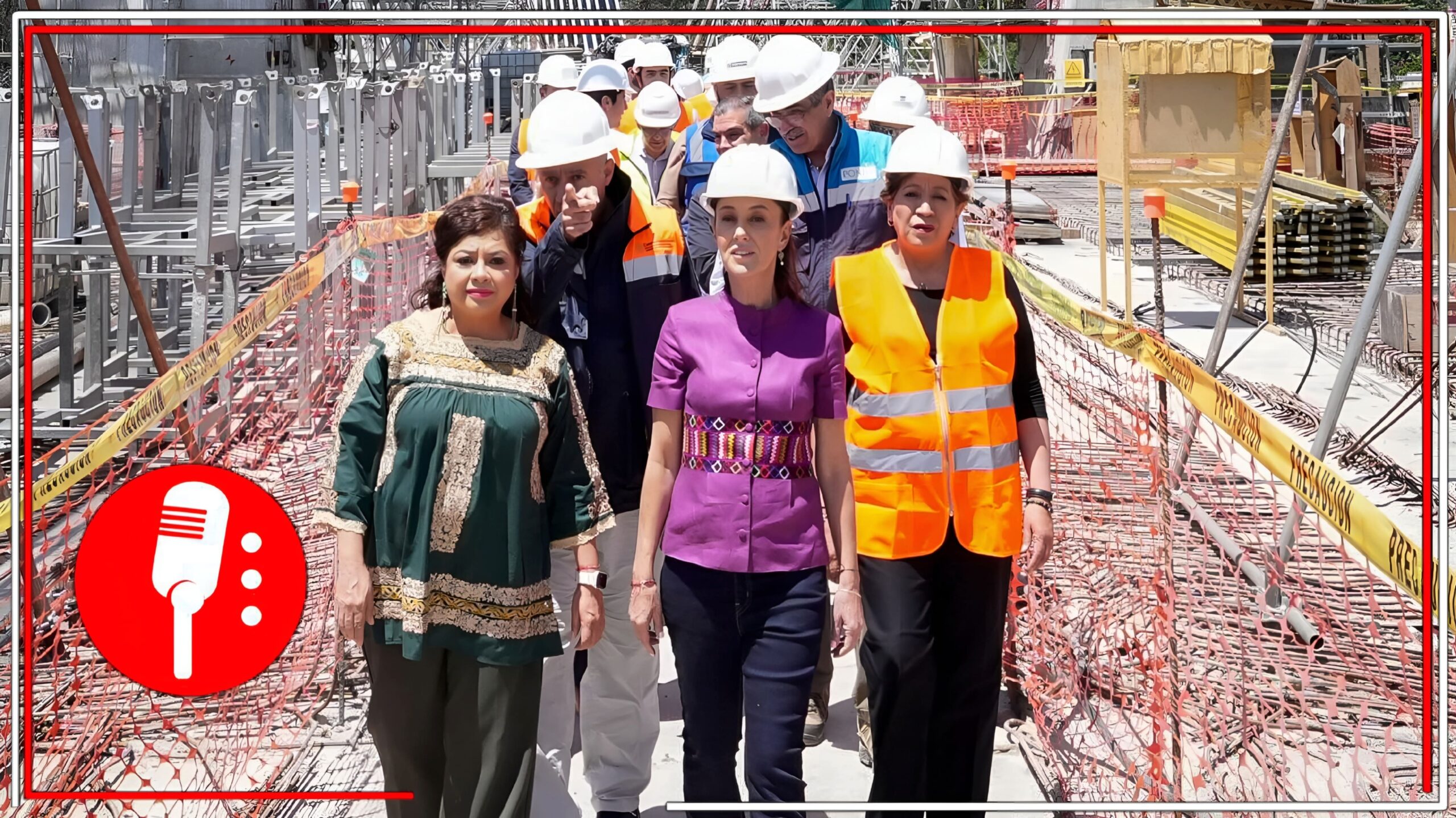 La Presidenta Sheinbaum supervisó avances del Tren interurbano “El Insurgente” México-Toluca