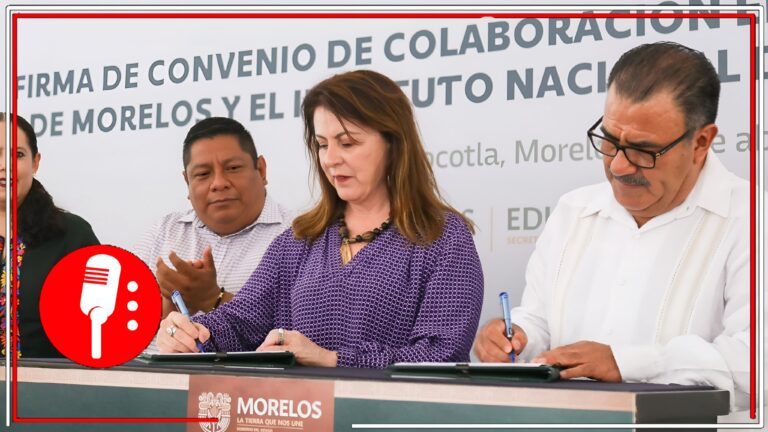 Morelos se prepara para erradicar el analfabetismo: Margarita González y el INEA lanzan plan masivo de alfabetización