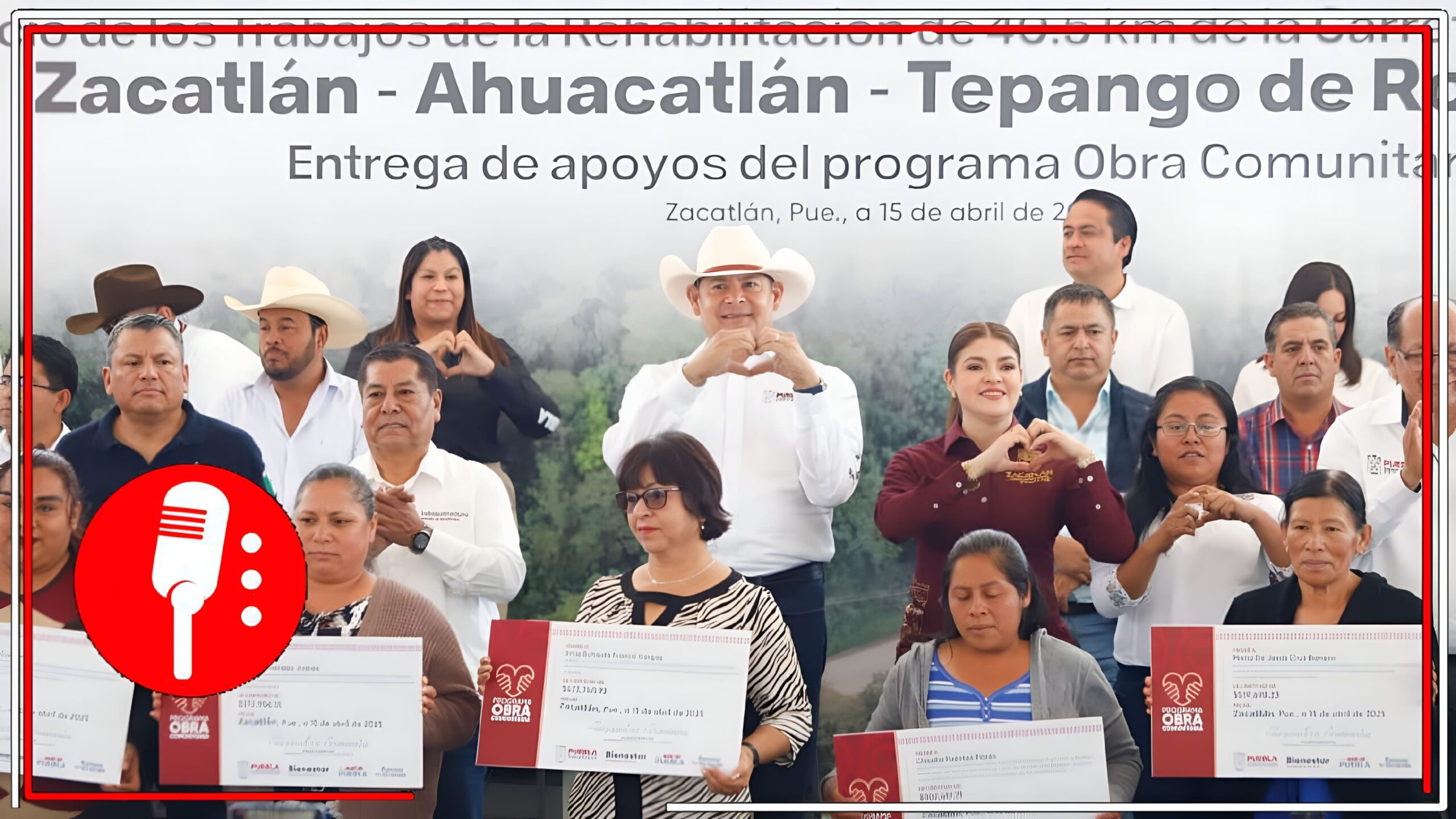 El gobernador Alejandro Armenta anuncia rehabilitación de carreteras en la Sierra Norte