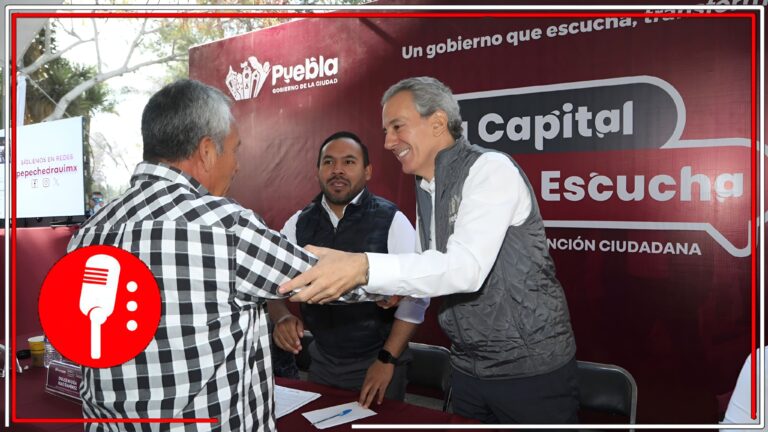 Pepe Chedraui escucha a vecinos de Totimehuacán en Jornada Ciudadana