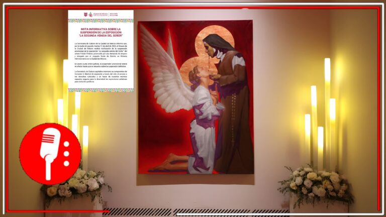 Suspensión provisional de la exposición “La segunda venida del Señor” de Fabián Cháirez en CDMX