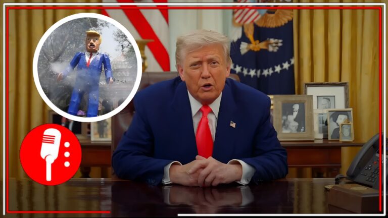 La quema del Judas: Trump arde en la tradición de sábado de Gloria