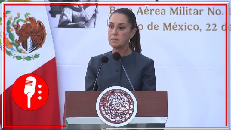 Sheinbaum celebra el AIFA y la resurrección de Mexicana de Aviación en la feria aeroespacial 2025