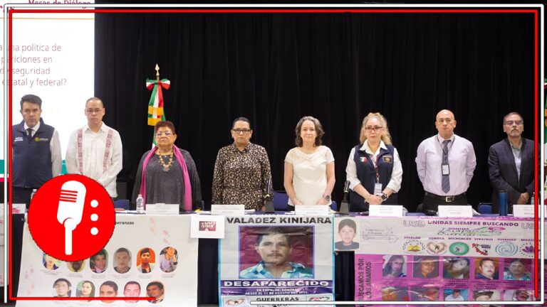 Rosa Icela Rodríguez se compromete a combatir la impunidad en búsqueda de desaparecidos
