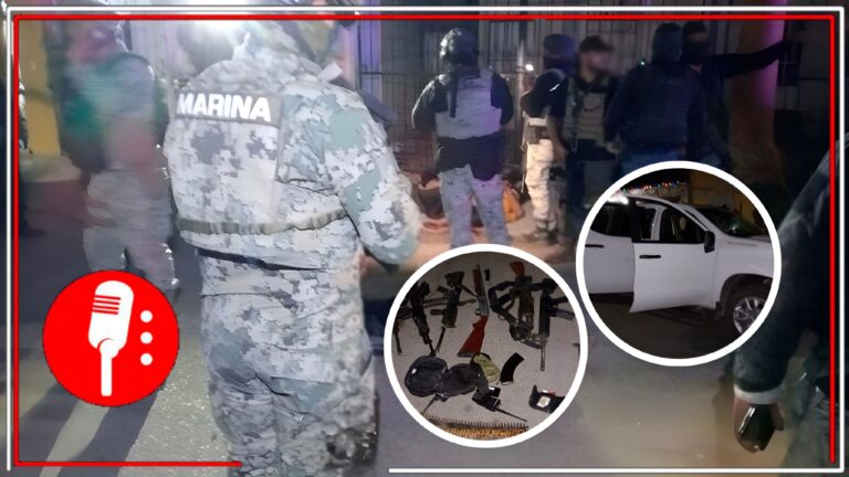 Operativo en Baja California Sur: Cuatro detenidos y armamento asegurado tras enfrentamiento