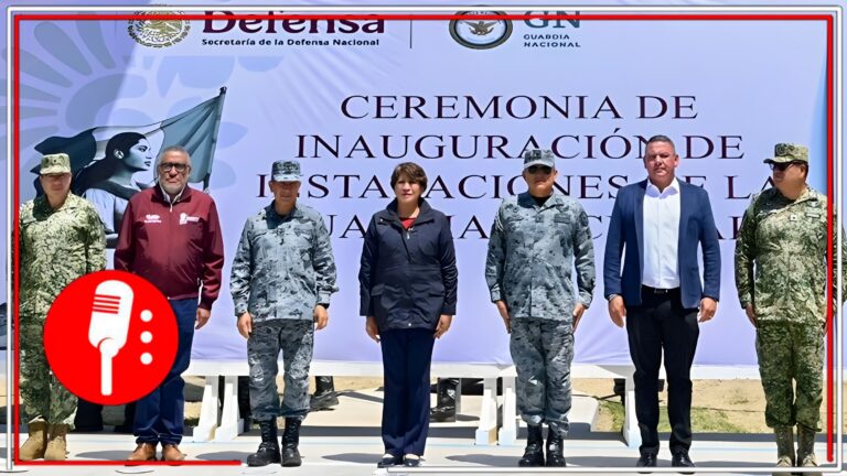 Delfina Gómez inaugura instalaciones de la Guardia Nacional en Valle de Chalco para mejorar la seguridad
