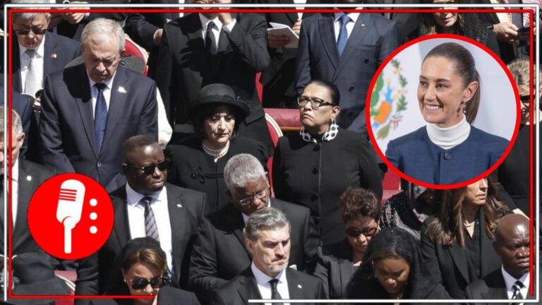 Rosa Icela Rodríguez asiste al funeral del papa Francisco en representación de Claudia Sheinbaum