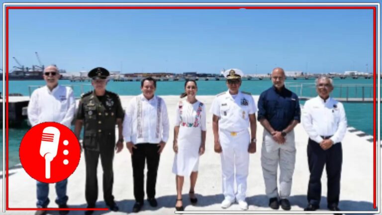 Sheinbaum impulsa la expansión del Puerto de Progreso para triplicar su capacidad de recepción