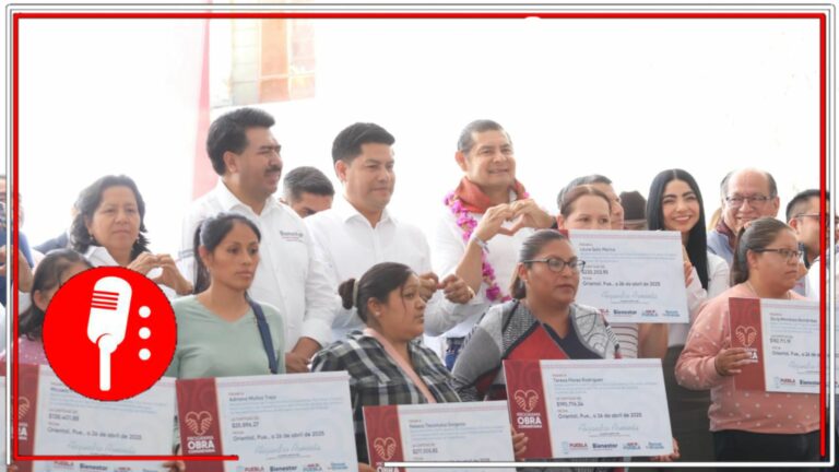 Armenta impulsa desarrollo en Oriental con entrega de apoyos y obras de infraestructura