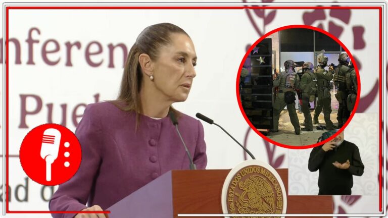 Sheinbaum confirma detención de mexicanos en Colorado y rechaza redadas de Trump