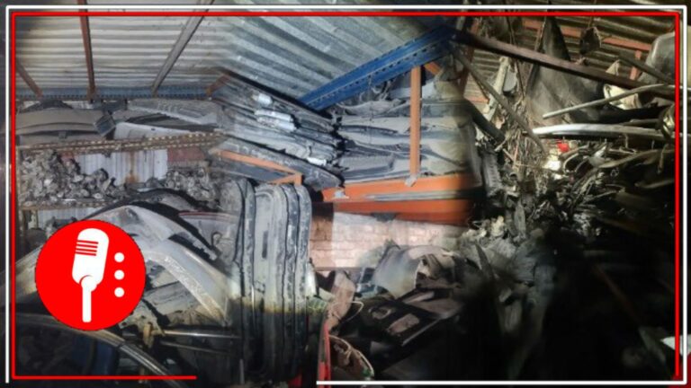 Exitoso operativo de autoridades de la CDMX en Iztapalapa, logra el aseguramiento de 40 toneladas de autopartes robadas