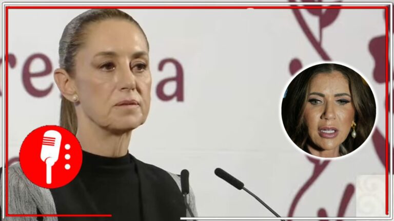 Claudia Sheinbaum reitera a la secretaria de seguridad de Estados Unidos: &#8220;Le respondo al pueblo de México, no a Trump&#8221;