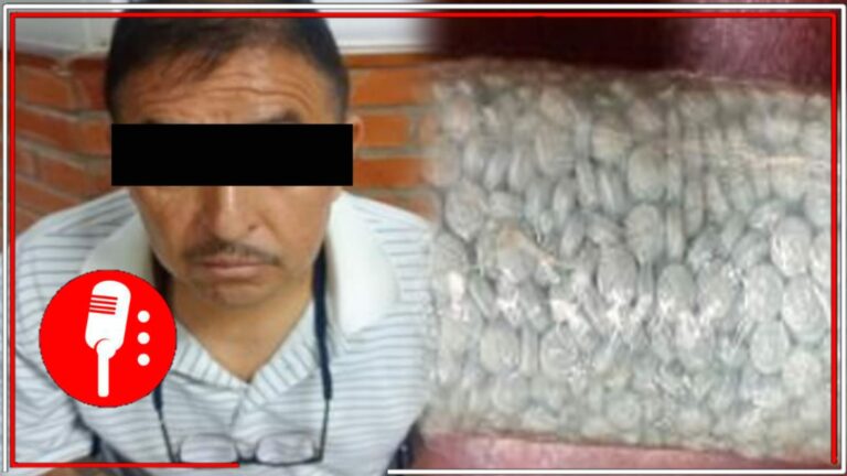 Fuerzas federales detienen en Atizapán, Edomex a sujeto con 900 gramos de pastillas de fentanilo; es buscado en Georgia, EE.UU.