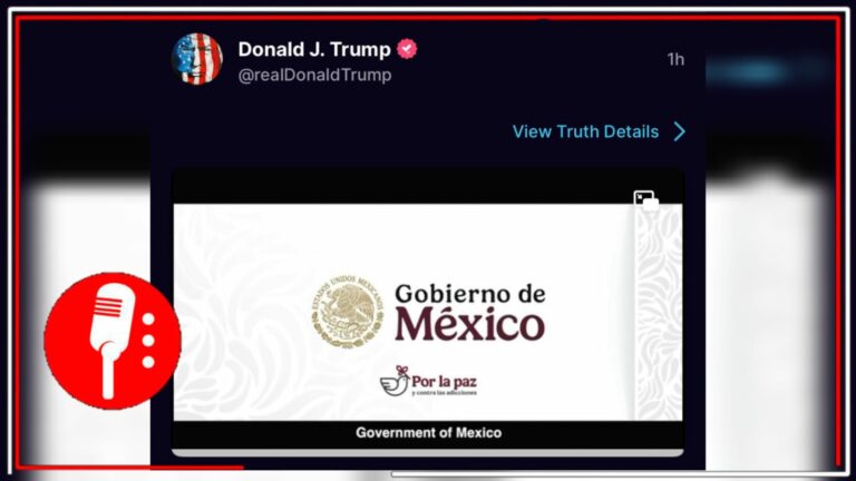 Donald Trump promueve campaña antidrogas del Gobierno de México: “El fentanilo te mata”