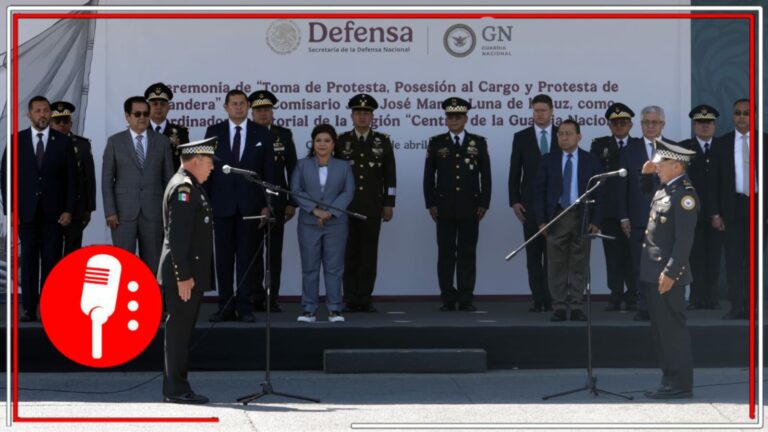 Toma posesión nuevo coordinador territorial de la Guardia Nacional en la Región Centro