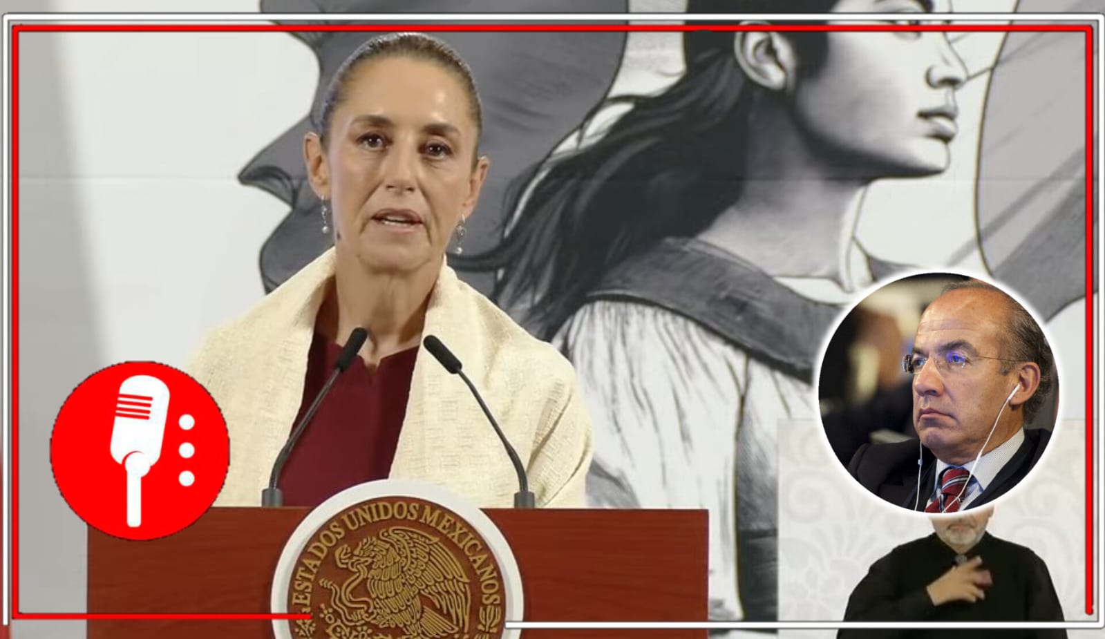 Fuerte y claro, Claudia Sheinbaum expresa su rechazo a la fallida estrategia de Calderón: “Nosotros construimos la paz, no declaramos la guerra”