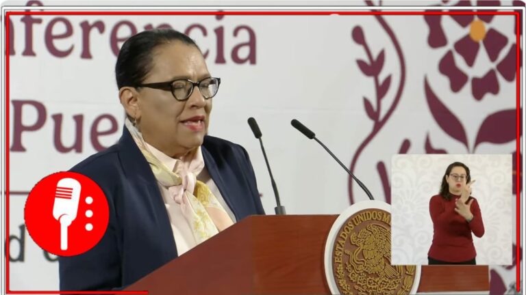 Rosa Icela Rodríguez advierte a funcionarios indolentes: “Si no quieren atender a víctimas, que se vayan”