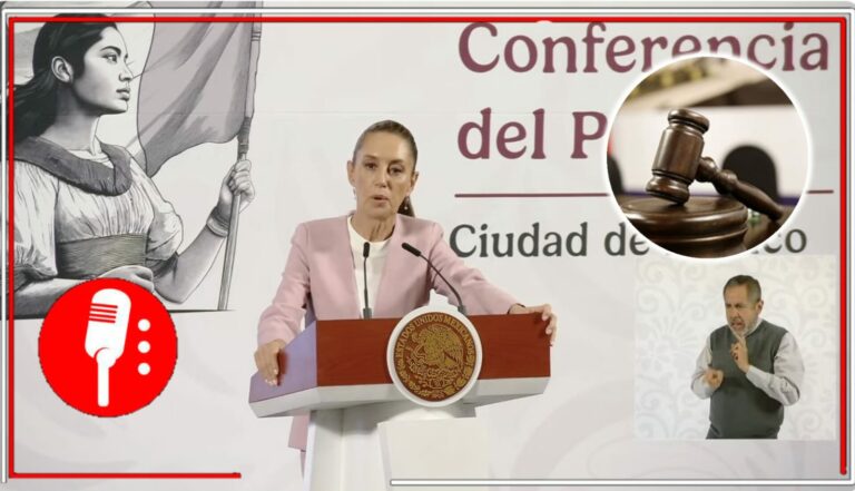 Sheinbaum celebra aval del TEPJF para promover elección judicial: “Ya podemos hablar, ya podemos informar”