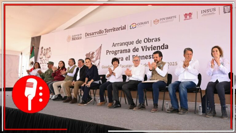 Claudia Sheinbaum arranca su gira por Zacatecas con anuncio histórico de vivienda social