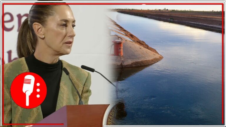 Claudia Sheinbaum aclara postura de México sobre el Tratado de Aguas: “No estamos cediendo a Estados Unidos”