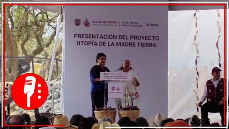 Clara Brugada presenta en Tlalpan proyecto de la Utopía de la Madre Tierra: paz, cultura y justicia social desde el campo