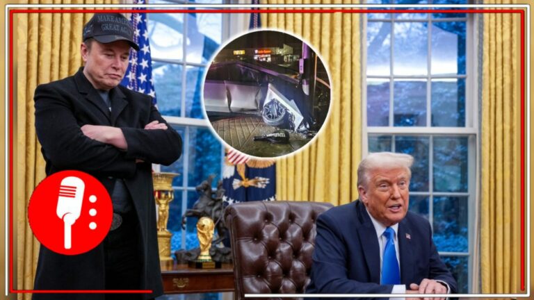 Lo facho le cuesta caro a Musk y Tesla se hunde como roca: el patiño de Donald Trump dejará parcialmente el DOGE para salvar su empresa