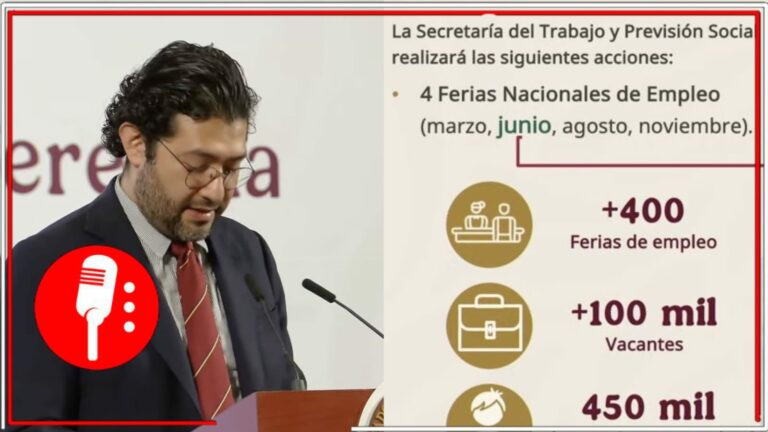México responde a aranceles de Trump con 400 ferias de empleo y más de 100 mil vacantes: Sheinbaum refuerza estrategia laboral