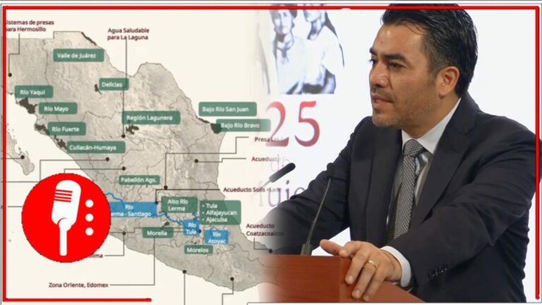 Conagua adelantó que, como parte del Plan México, se invertirán 22 mil 080 millones de pesos durante 2025