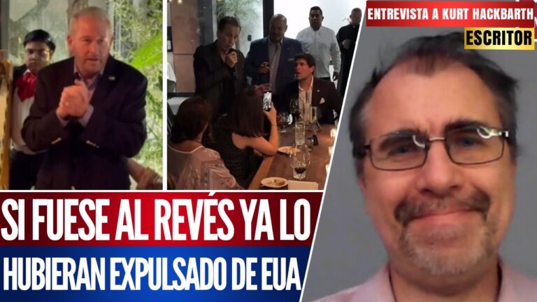 Entrevista | La cena entre el embajador y Verastegui no es solo una reunión, es una provocación directa a la Presidenta: Kurt Hackbarth