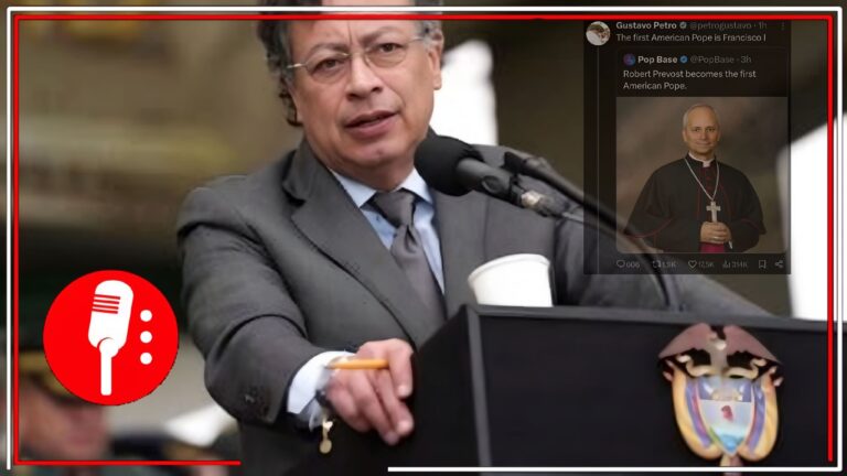 Gustavo Petro celebra la elección del Papa León XIV: “Es más que un estadounidense