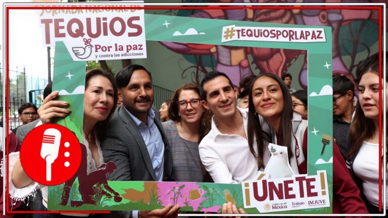 ¡Juventud en Acción! Más de 150 mil jóvenes se unen en la Jornada Nacional de Tequios por la Paz y Contra las Adicciones