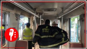 Incendio en el Tren Ligero de La Noria; Servicio reanudado tras suspensión