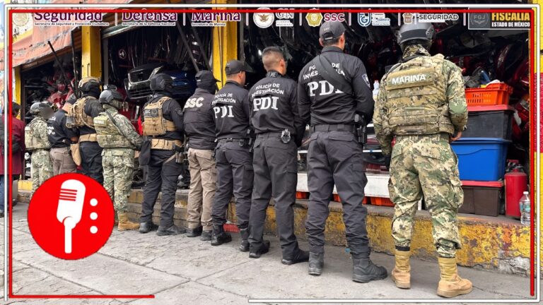 Desmantelan redes de robo de vehículos en la CDMX y el Edoméx: Operación “Fortaleza” asegura 82 inmuebles