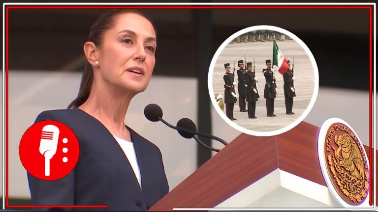 Claudia Sheinbaum rinde homenaje a la lealtad del ejército mexicano en el 105 aniversario de la Columna de la Legalidad