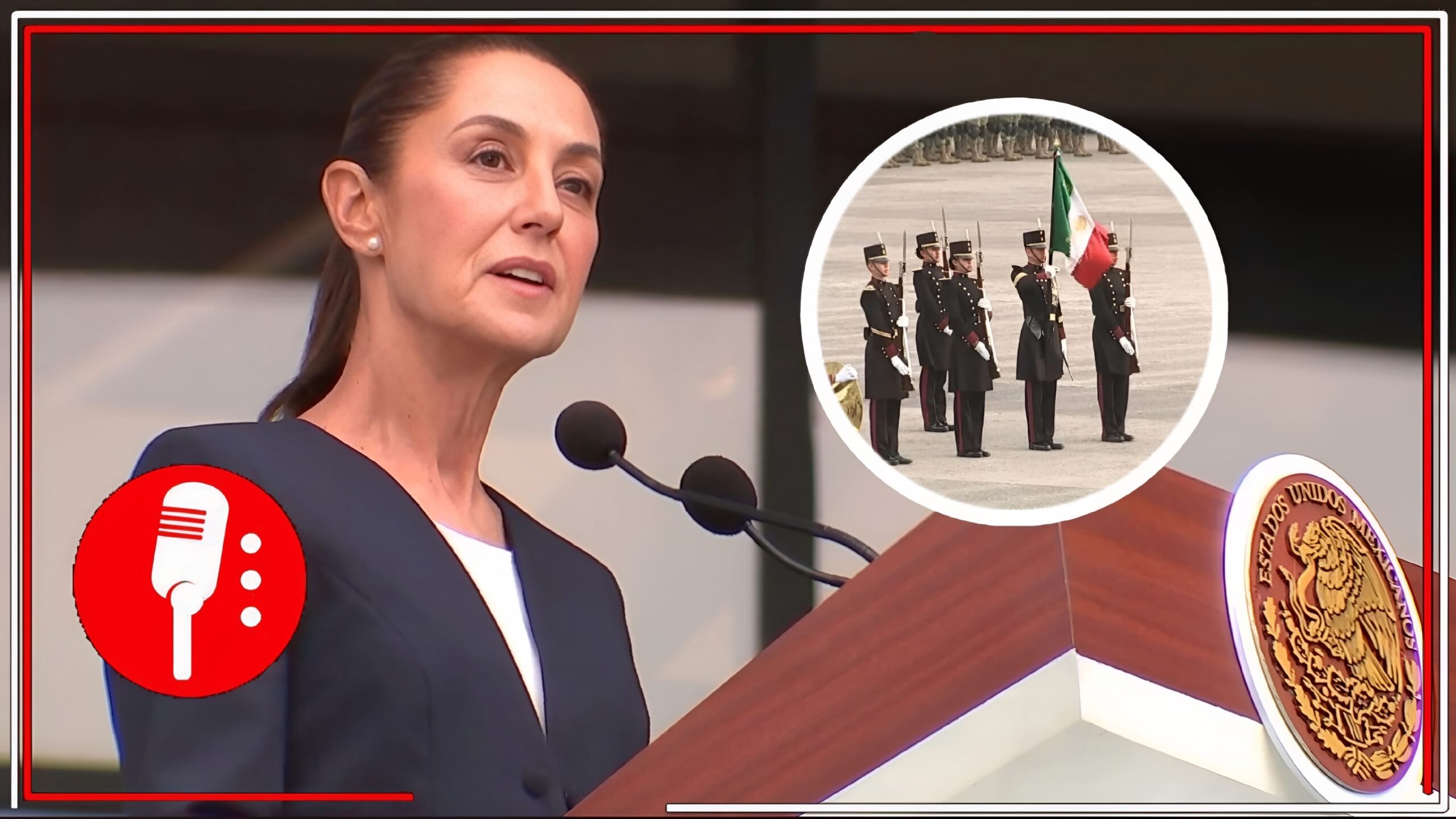 Claudia Sheinbaum rinde homenaje a la lealtad del ejército mexicano en el 105 aniversario de la Columna de la Legalidad