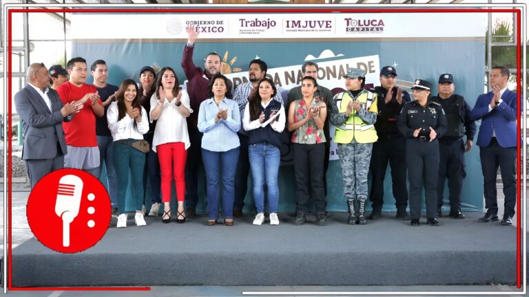 Toluca se une a la Jornada Nacional de Tequios por la paz y la prevención de adicciones