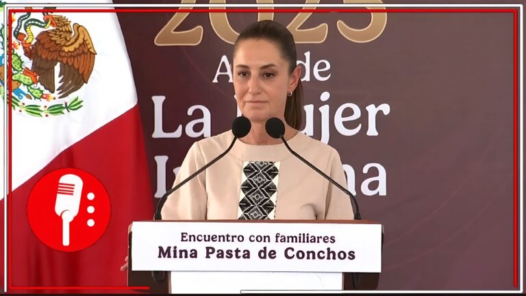 Sheinbaum se compromete a encontrar a los 63 mineros de Pasta de Conchos