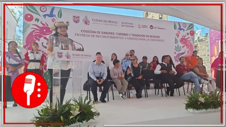 Fortalecen el turismo en Mixquic: Entregan reconocimientos y apoyos a prestadores de servicios