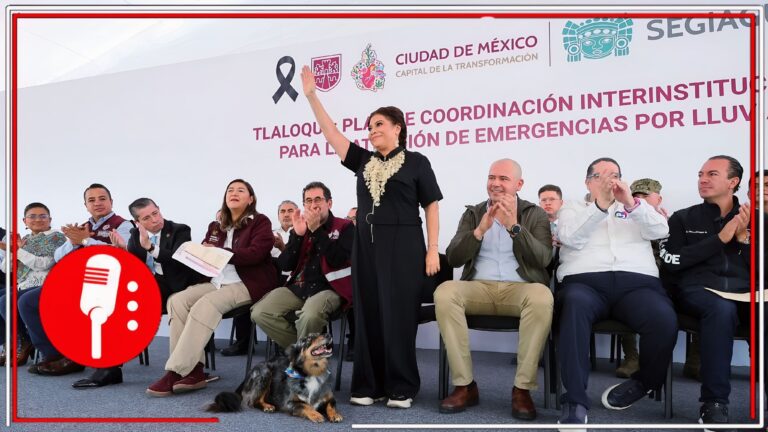 Clara Brugada lanza plan de 1,570 MDP para prevenir inundaciones en CDMX