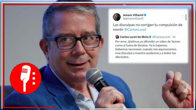 El mentiroso y Loret caen por su propio peso