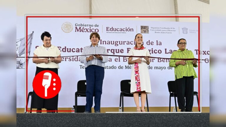 La Presidenta Claudia Sheinbaum y la Gobernadora del Estado de México, Delfina Gómez, inauguran unidad de Universidad Benito Juárez en Texcoco