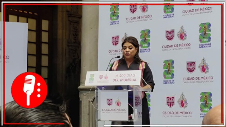 A 400 días del Mundial 2026, Clara Brugada lidera estrategia en la capital: “México volverá a ser el ombligo del mundo”
