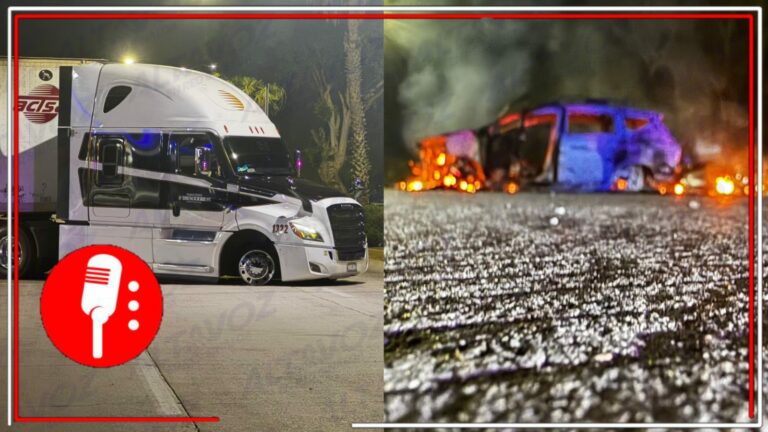 Estalla la violencia en Los Mochis tras relevo municipal: bloqueos, vehículos incendiados y ponchallantas estremecen la ciudad