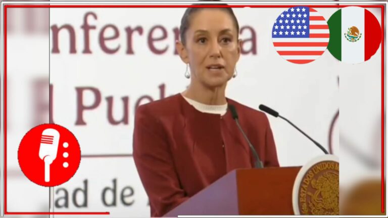 Exportaciones mexicanas ¡no han caído!: Presidenta Claudia Sheinbaum