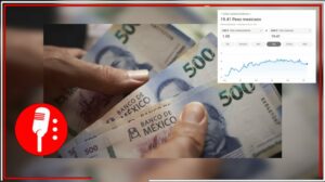 Peso para arriba, dólar para abajo