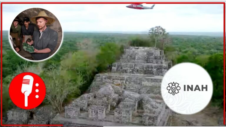 INAH demanda a empresa de Mr. Beast por uso indebido de zonas arqueológicas: “El patrimonio no es mercancía”