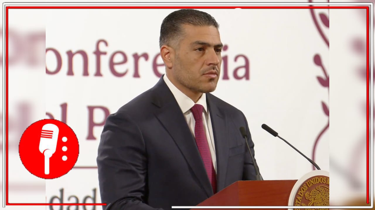 Acciones, resultados y pruebas. Omar García Harfuch presenta datos de seguridad