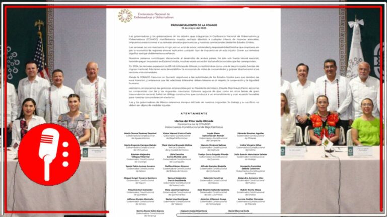 CONAGO rechaza aranceles de Trump a remesas y respalda a migrantes mexicanos: “No son mercancía, son amor y responsabilidad”