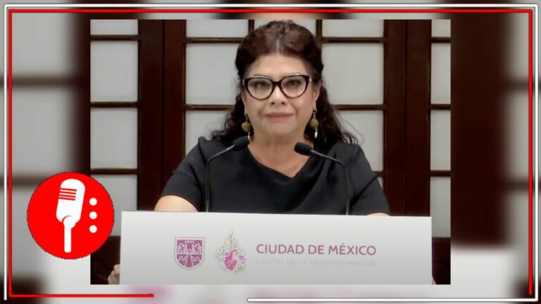 Jefa de Gobierno, Clara Brugada reafirma: ¡No habrá impunidad!